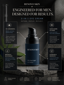 3-in-1 Eye Cream for Men - Key Features | Renovo Skin
