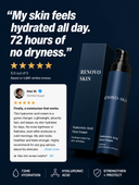 Hyaluronic Acid Face Cream for Men - Customer Reviews | Renovo Skin