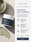 Clay Mask for Pores and Blackheads - Benefits | Renovo Skin